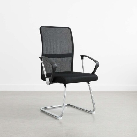 ASIENTO DE VISITA MALLA NEGRO RIO