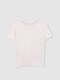 Camiseta Bordado Langosta Blanco
