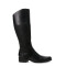 Botas de Mujer Bottero Caña Alta de Cuero Negro