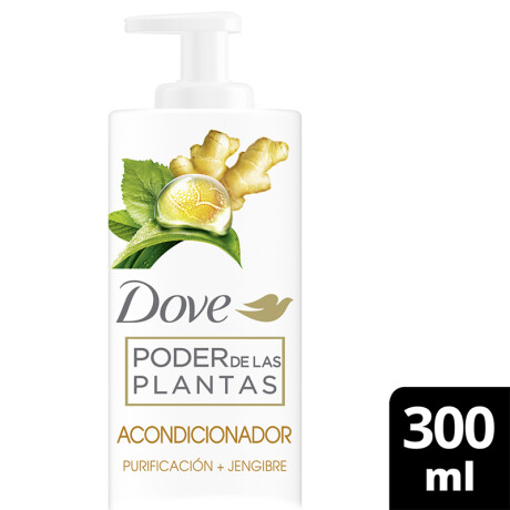 Acondicionador Dove poder de las plantas Purificacón + Jengibre