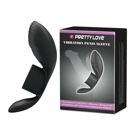 Anillo Vibrador Recargable Usb Pretty Love Penis Sleeve Anillo Vibrador Recargable Usb Pretty Love Penis Sleeve