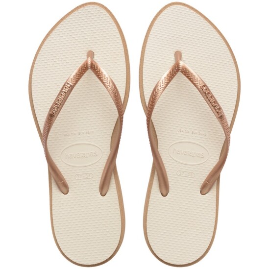 Ojotas Havaianas Slim Point Beige