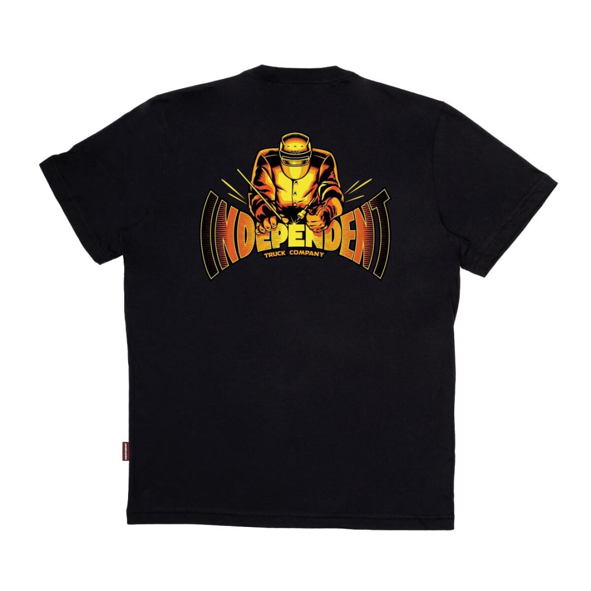 Remera Independent Manufactured Span SS - Negro 