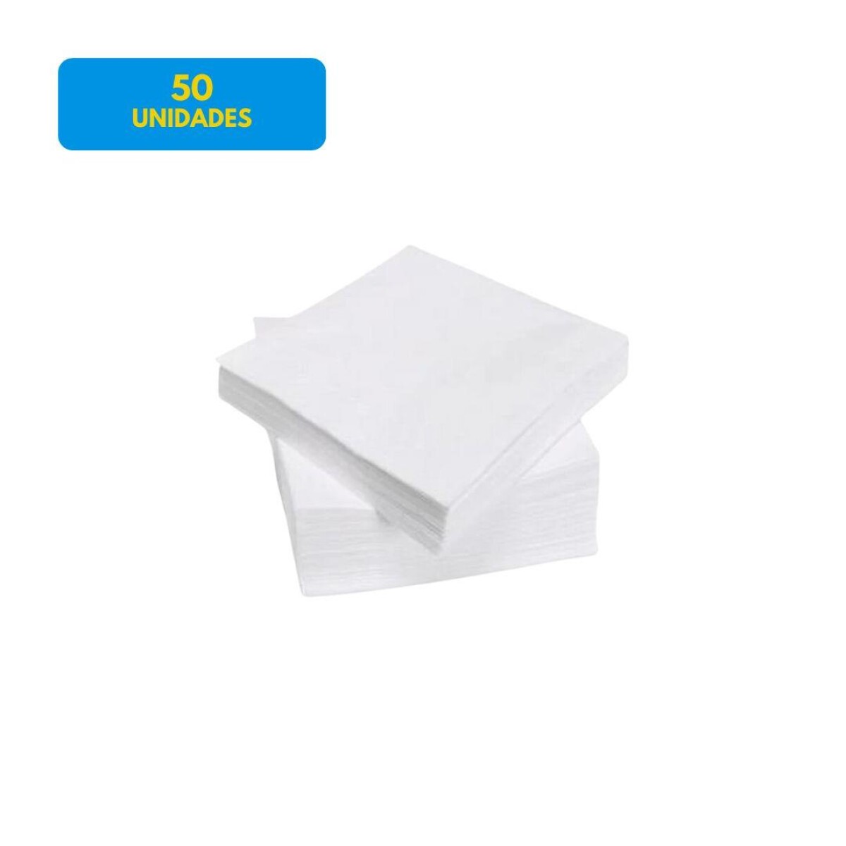 SERVILLETA DE MESA 30 CM X 31 CM, 50 UNIDADES 