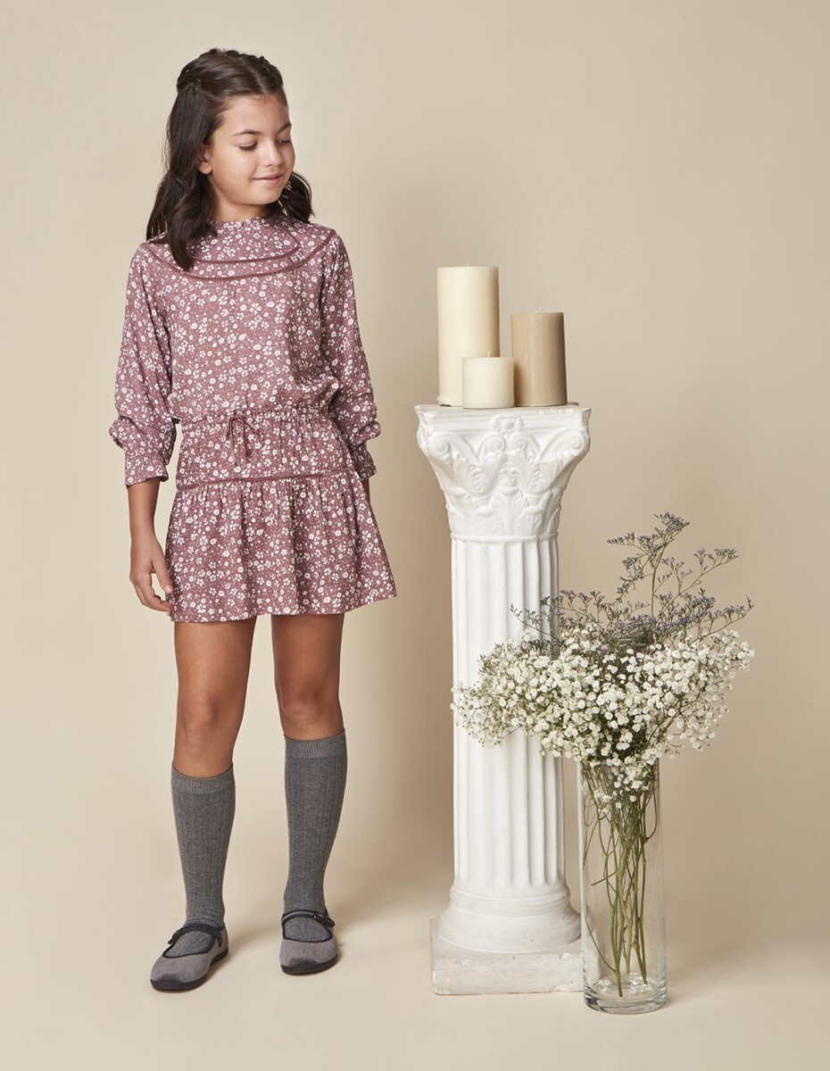 Blusa Manga Larga - Purpura 