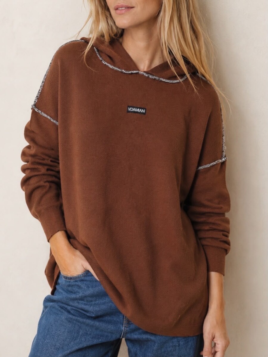 Sweater Vdamiani Daily - Tabaco 