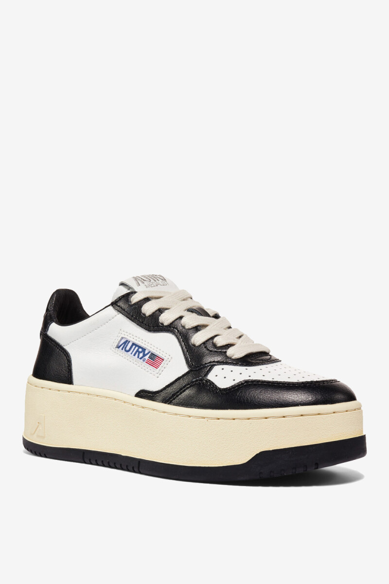 ZAPATILLA PLATFORM LOW Negro