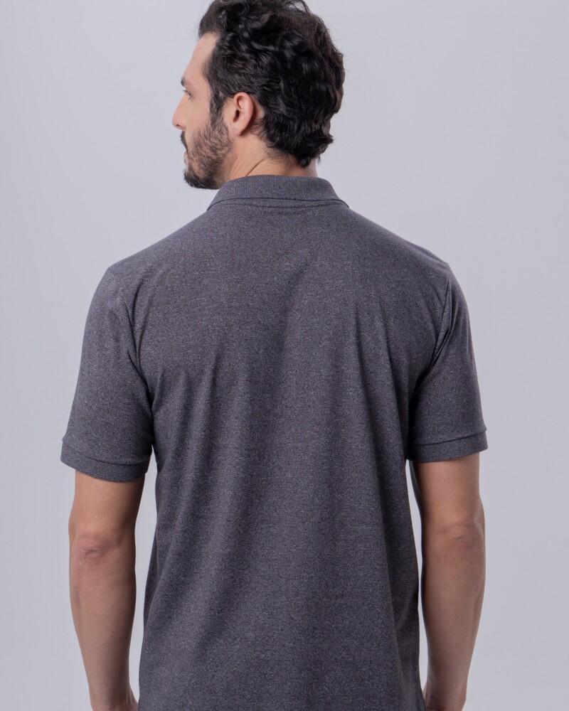 REMERA POLO Negro