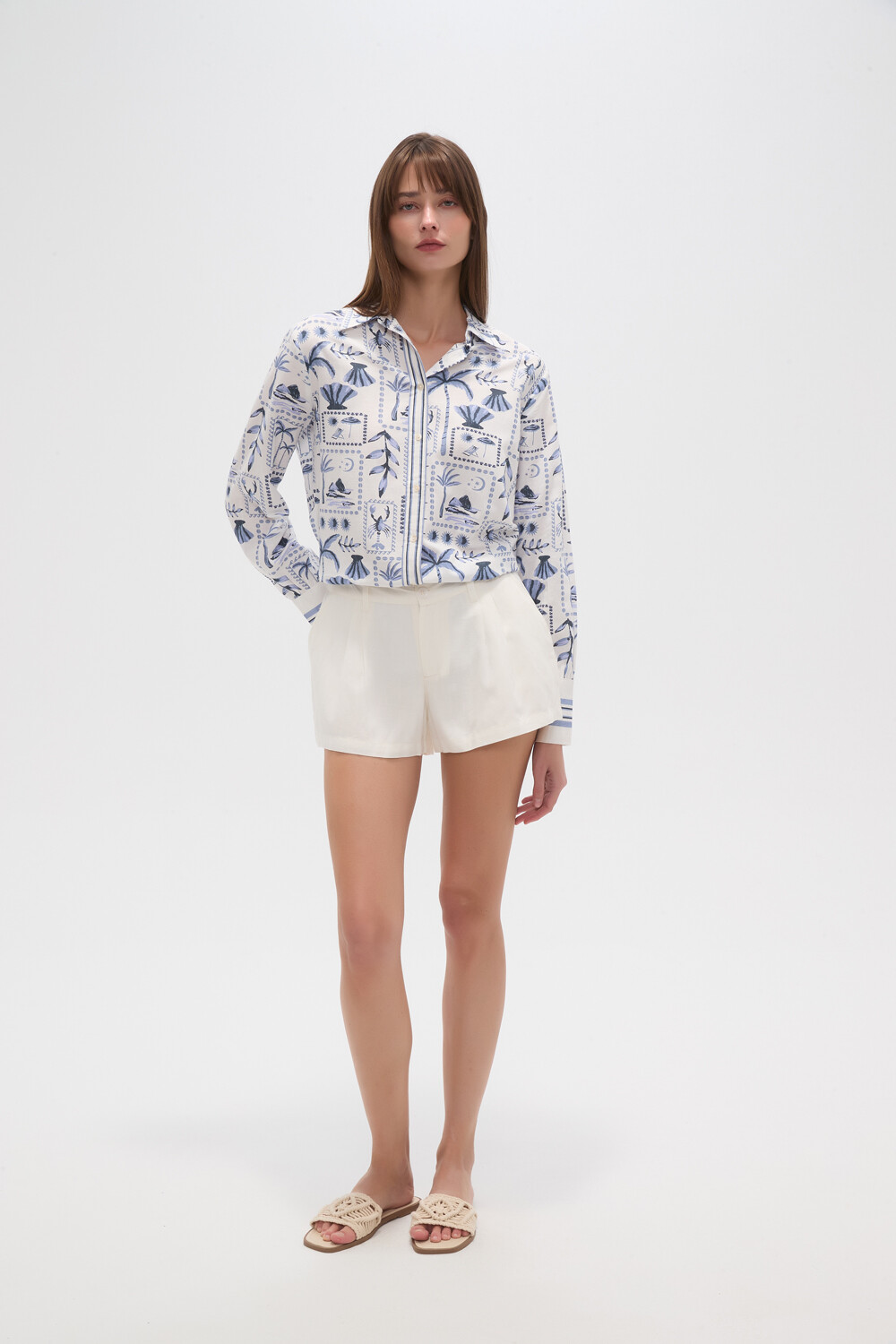 Short Piana Marfil / Off White