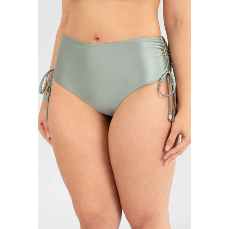 Bombacha alta jara Musgo metal