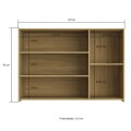 COCINA MODULADA 1.20 MT LOURO FREIJO / CINZA - SARDENHA COCINA MODULADA 1.20 MT LOURO FREIJO / CINZA - SARDENHA