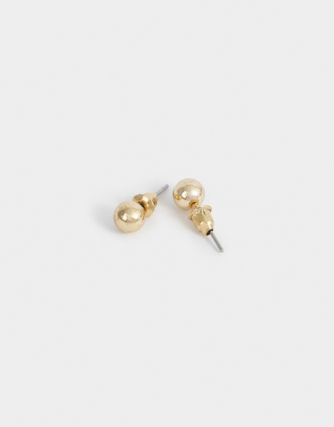 Aros Pasantes Metal Aros Pasantes De Metal - Dorado