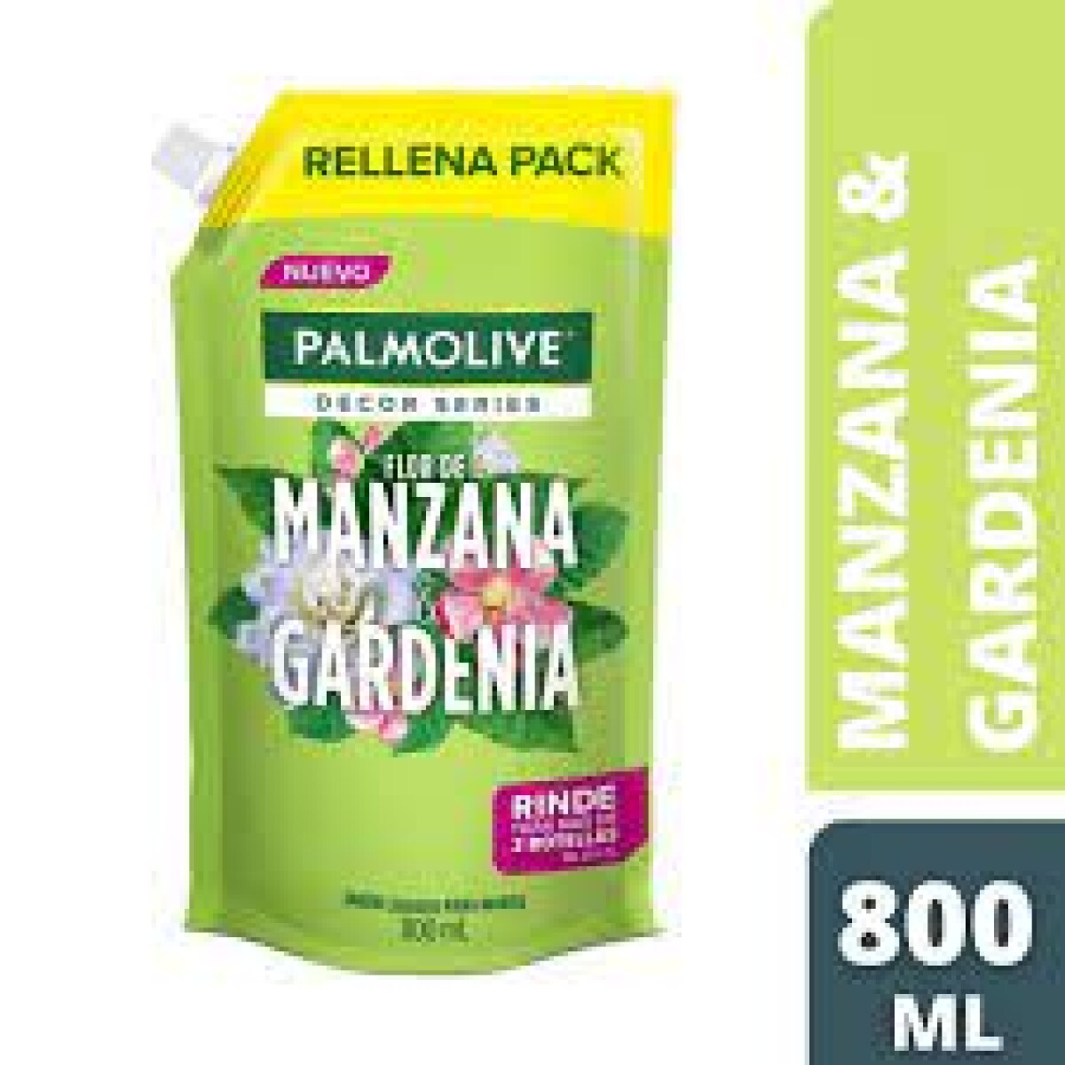 Jabón Palmolive Líquido Manzana 800ml – Suavidad y Limpieza Diaria 