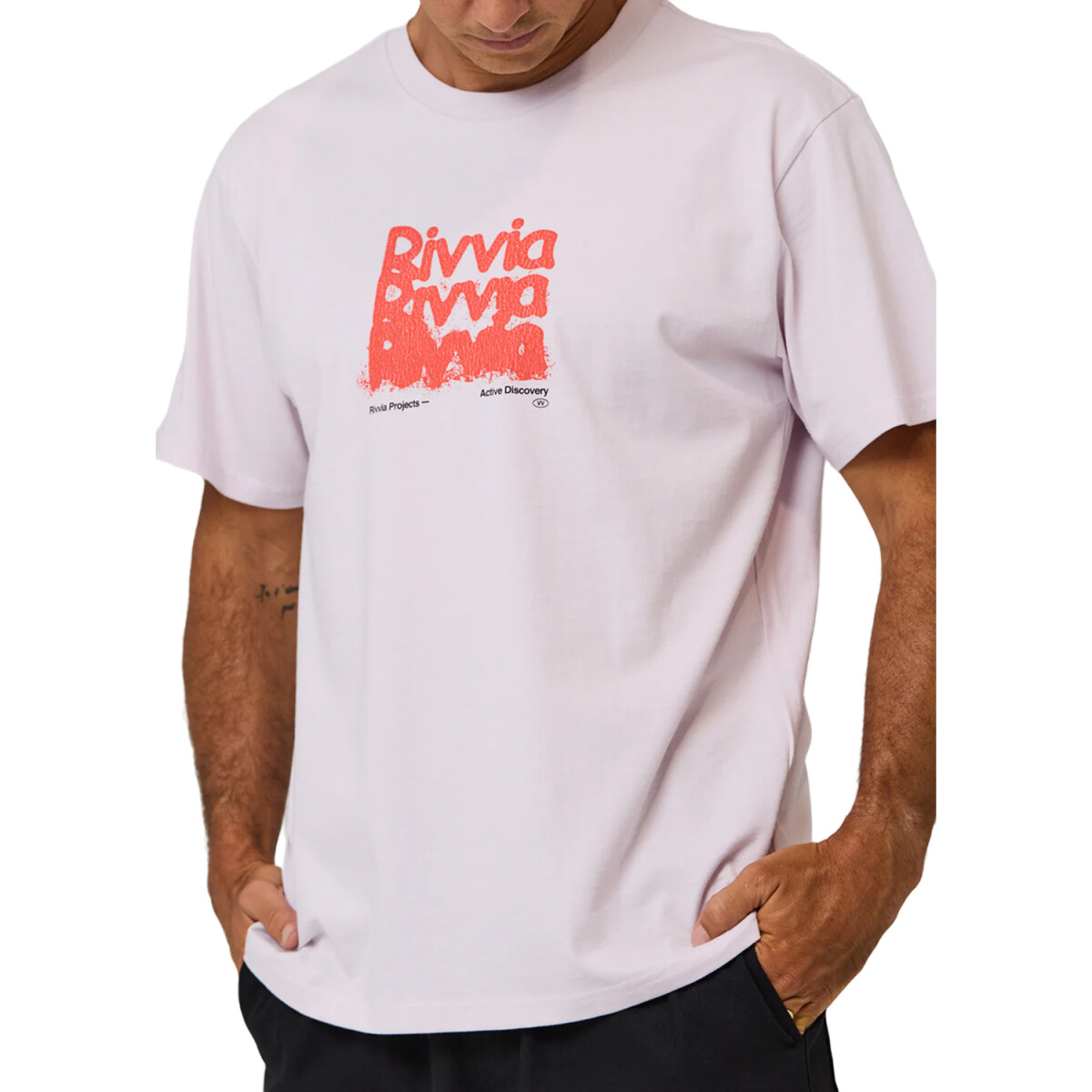 Remera Rivvia Blur - Lavanda 