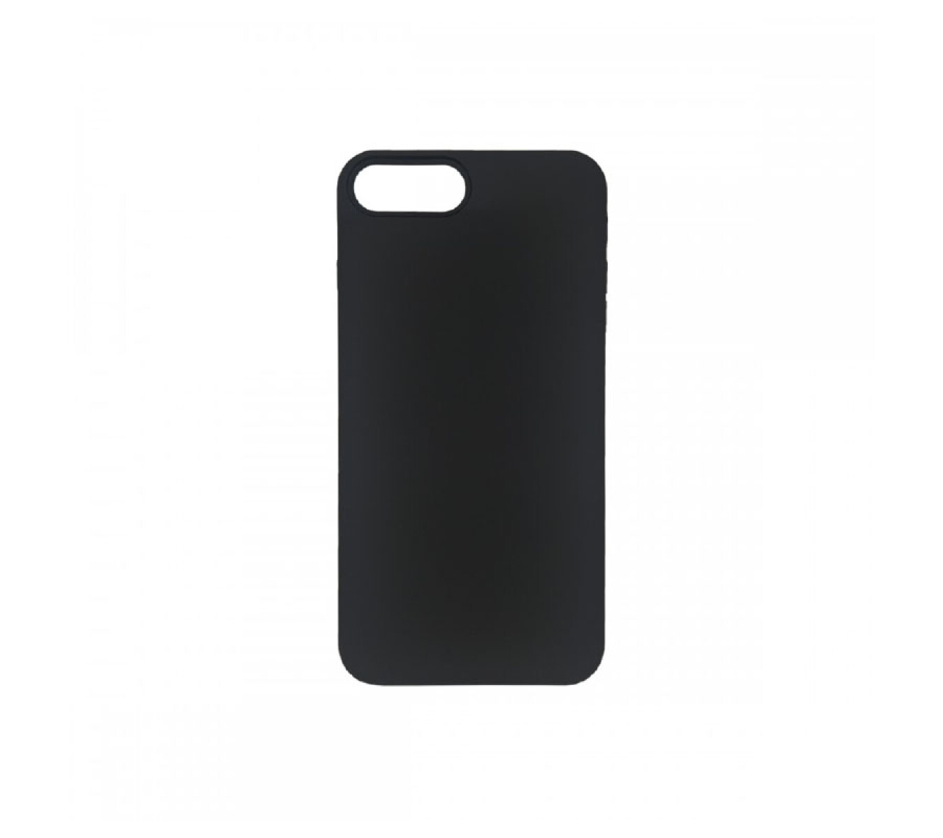 Estuche TPU De Silicona Para IPhone 7 Plus y 8 Plus Negro 