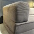 Sofa Sillón Cama Teddy Full Premium 3 Cuerpos Corderoy Gris 1