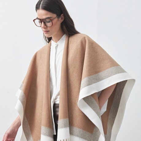 PONCHO OUZO Beige