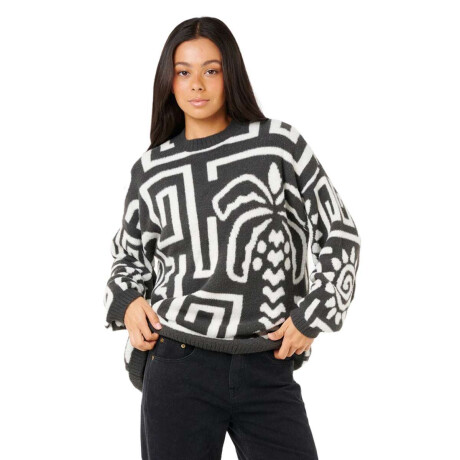 Buzo Rip Curl Sunset Luau Knit Crew Multicolor