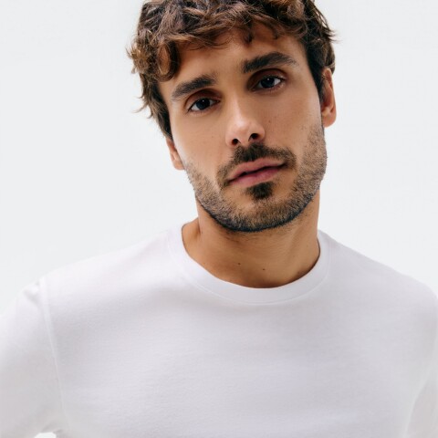 CAMISETA MM MASC BLANCO