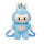Mochila Peluche Labubu LB-8 42CM CELESTE