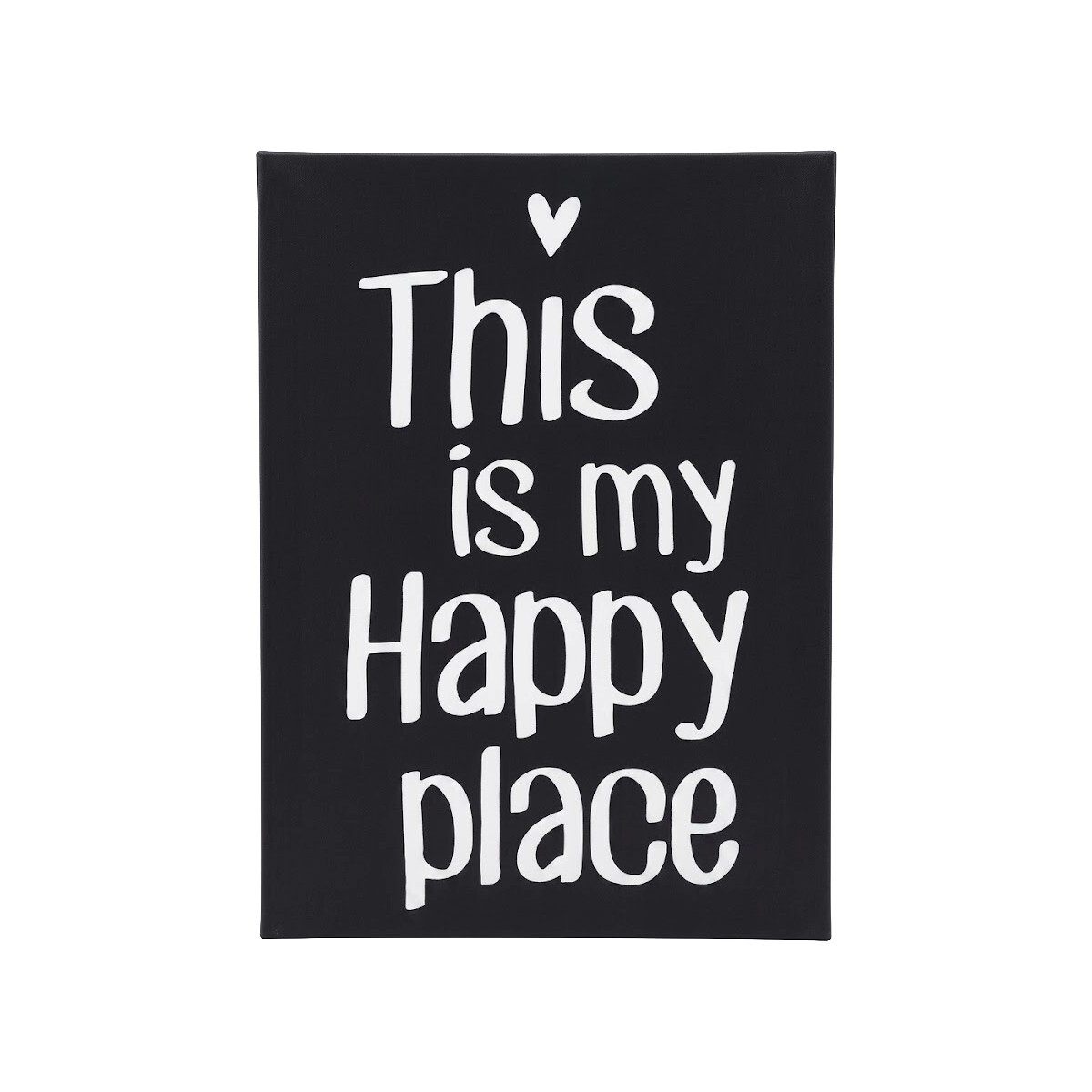 CUADRO HAPPY PLACE 30X40CM 