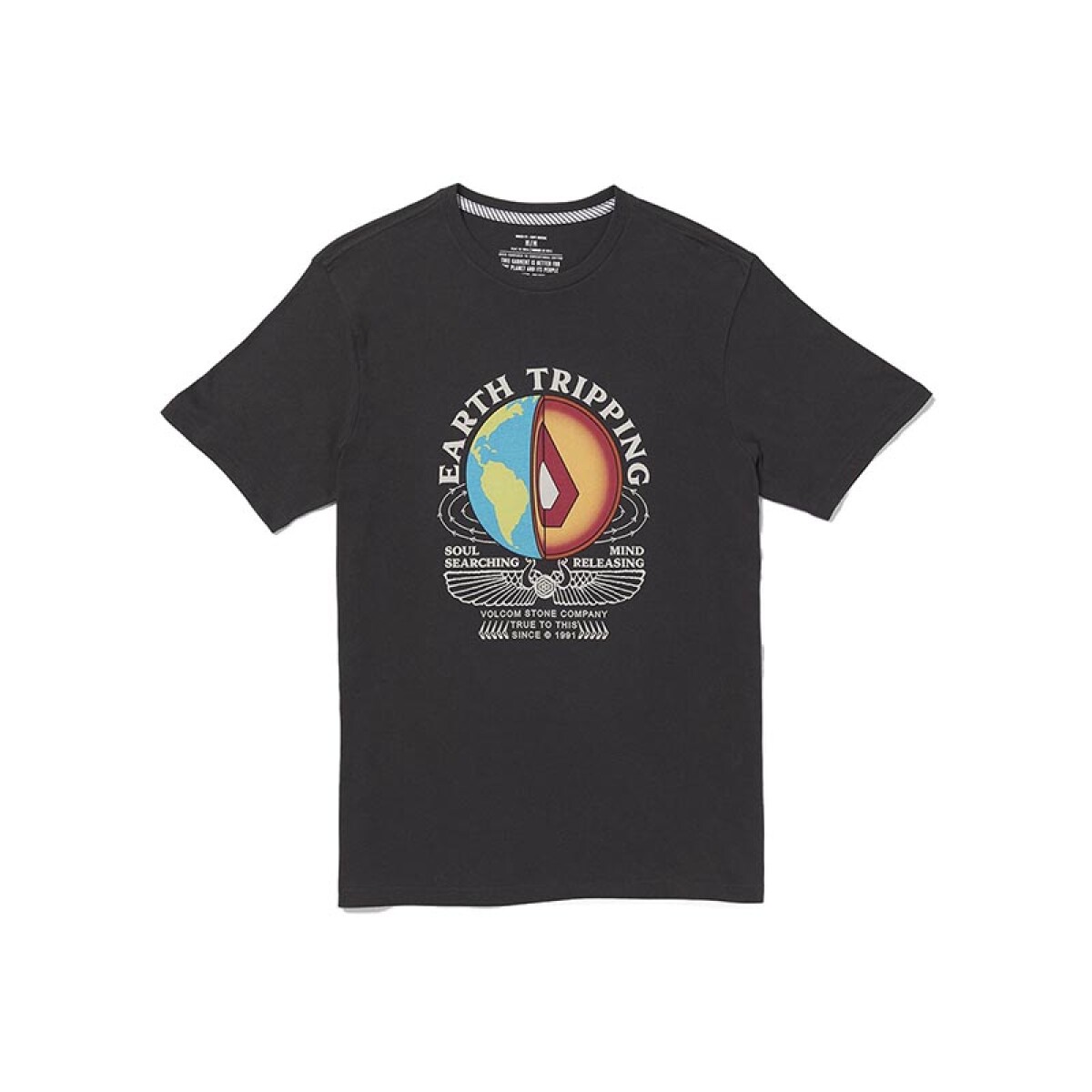 Remera Volcom Farm To Yarn - Stealth 