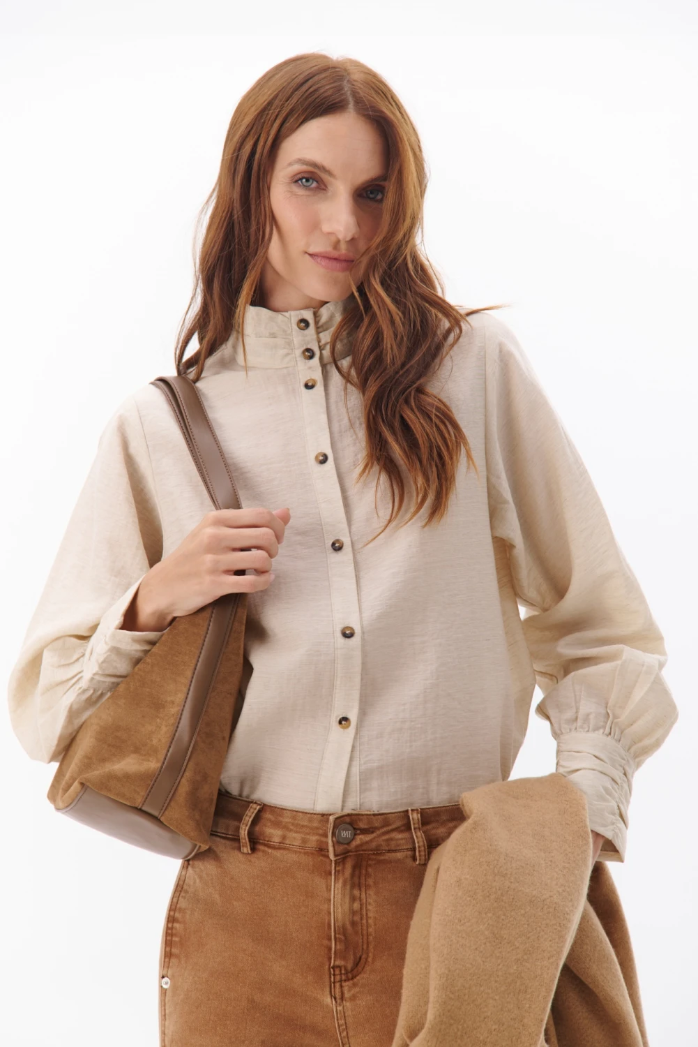 CAMISA PRAGA beige 1