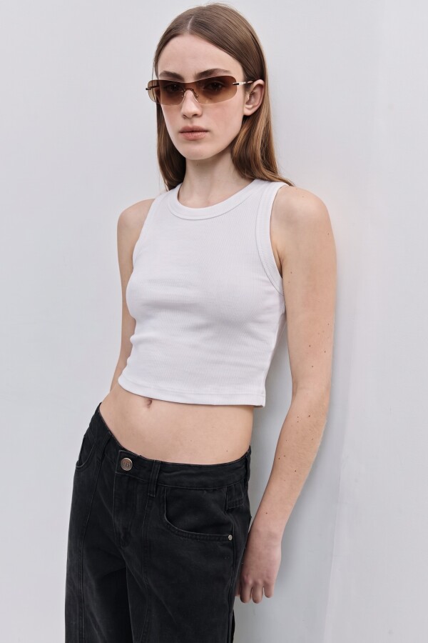 TOP FEBE Blanco