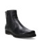 Botas de Mujer Bottero Caña Baja de cuero Negro