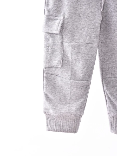 PANTALON POL GRIS MELANGE M