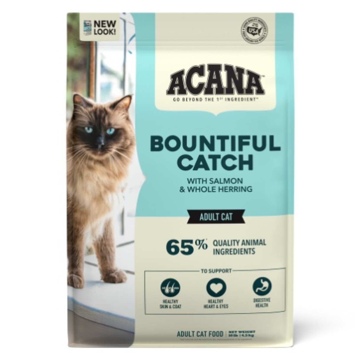 ACANA Bountiful Catch Cat 10LB - Acana Bountiful Catch Cat 10lb 