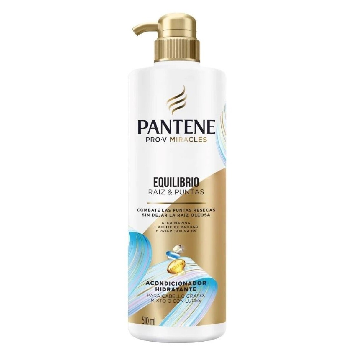 Acondicionador Pantene Equilibrio Raiz Y Puntas 510ml. 