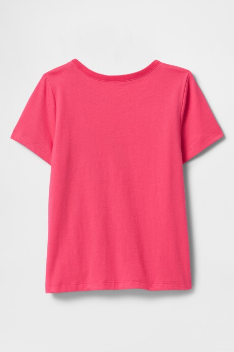 Remera Logo Gap Toddler Niña Raspberry