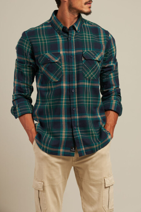 CAMISA PIER POLANCO Verde Oscuro