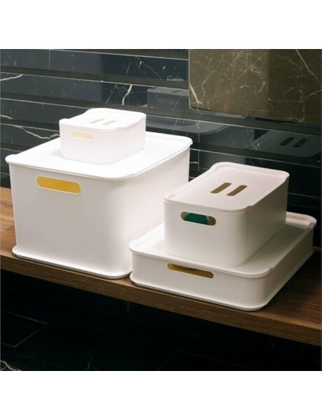 CESTO C/TAPA PLASTICO RECTANGULAR 30.5x19x12CM NATURAL CESTO C/TAPA PLASTICO RECTANGULAR 30.5x19x12CM NATURAL