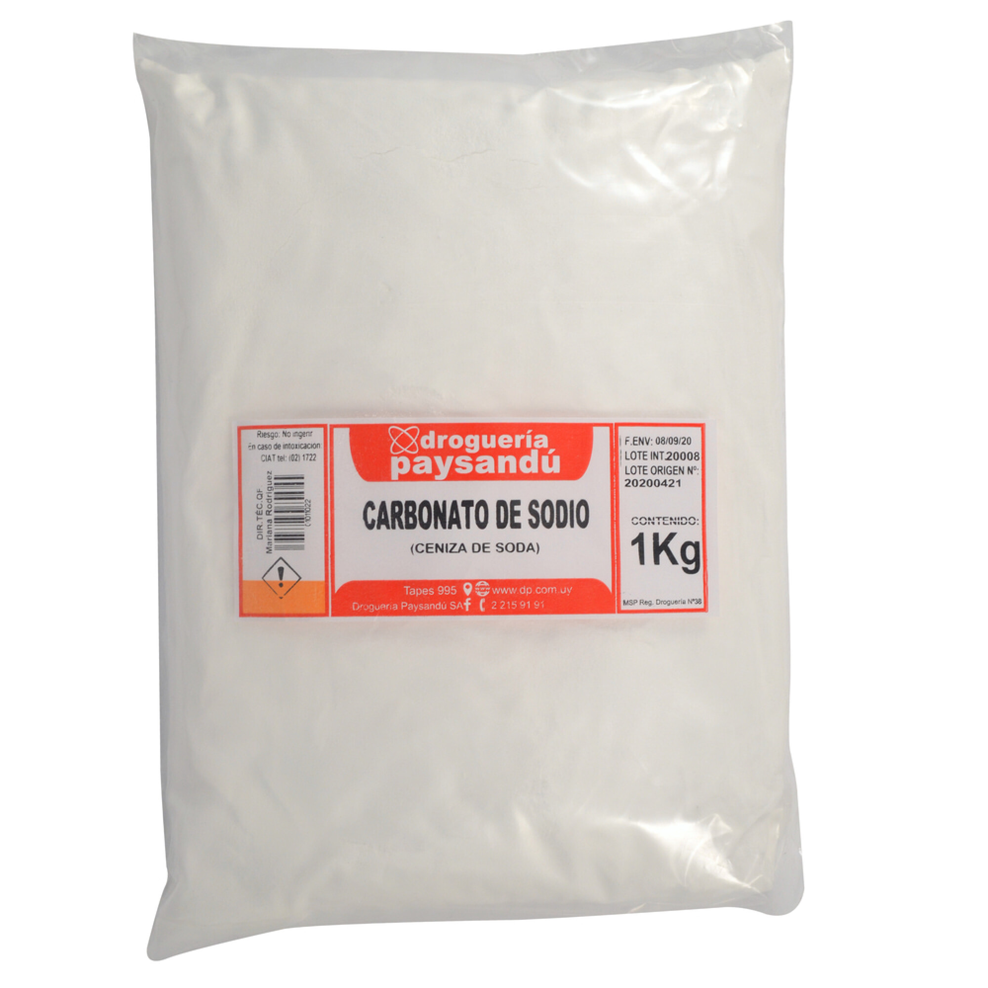 Carbonato de magnesio - 1 Kg — Droguería Paysandú