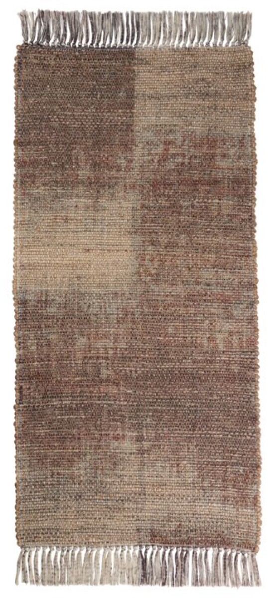 Alfombra ENGSYRE 70x140 natural/berenjena 