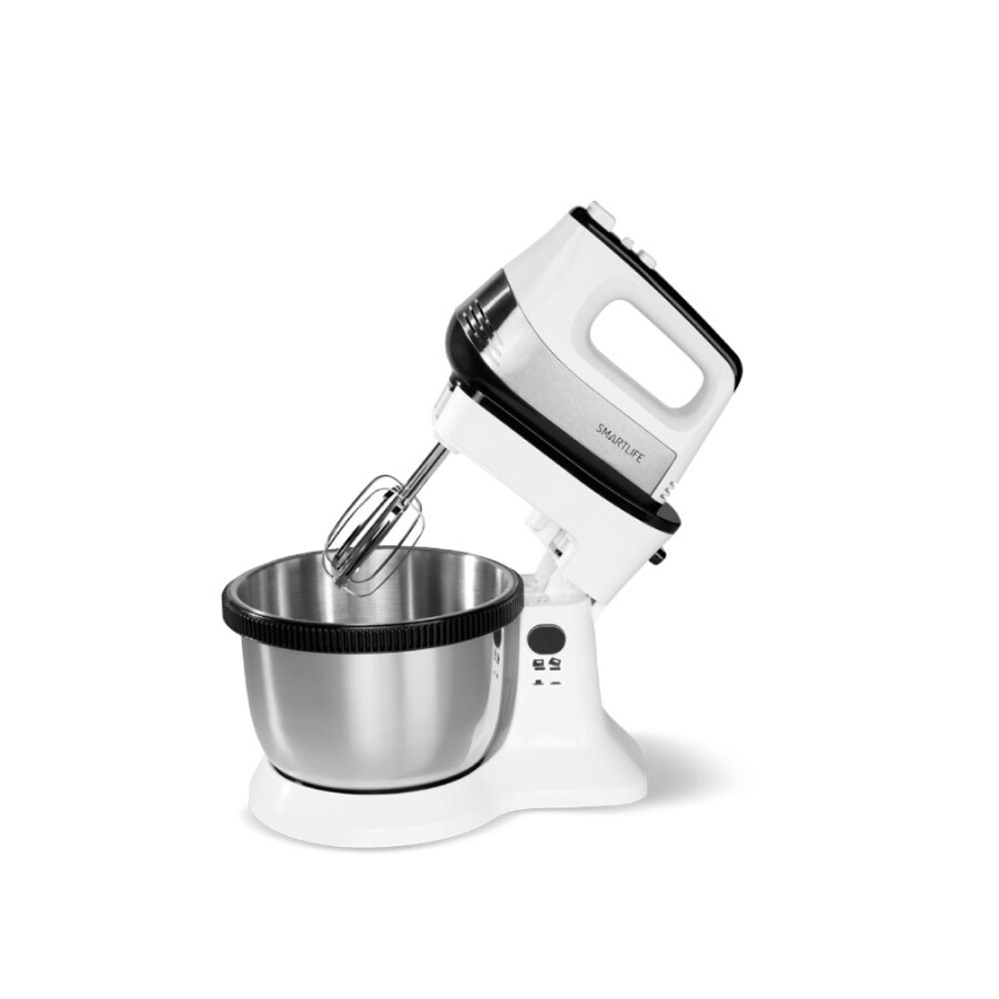 Batidora con Bowl Inox SMARTLIFE SL-HM5052BS Batidora con Bowl Inox SMARTLIFE SL-HM5052BS