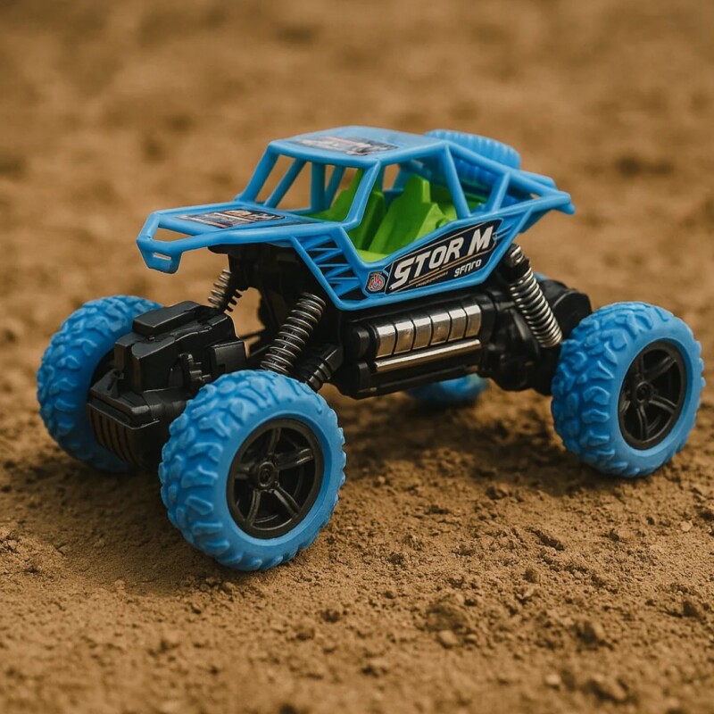 Auto a control remoto arenero todoterreno 4x4 azul Auto a control remoto arenero todoterreno 4x4 azul