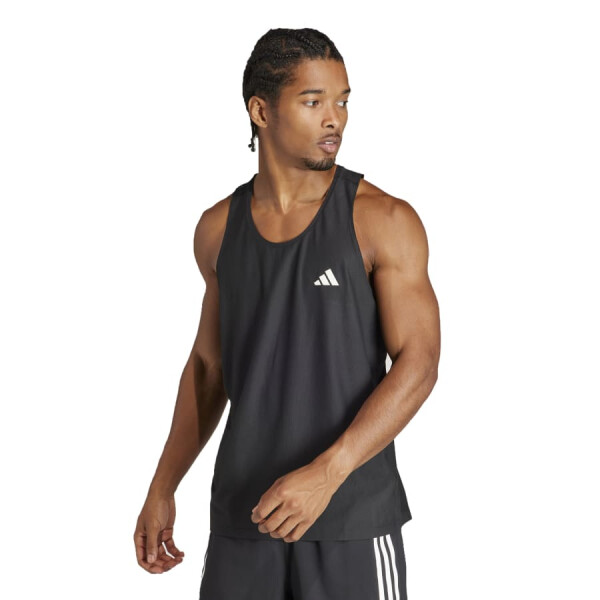 Musculosa Adidas Own The Run de Hombre - IN1499 Negro