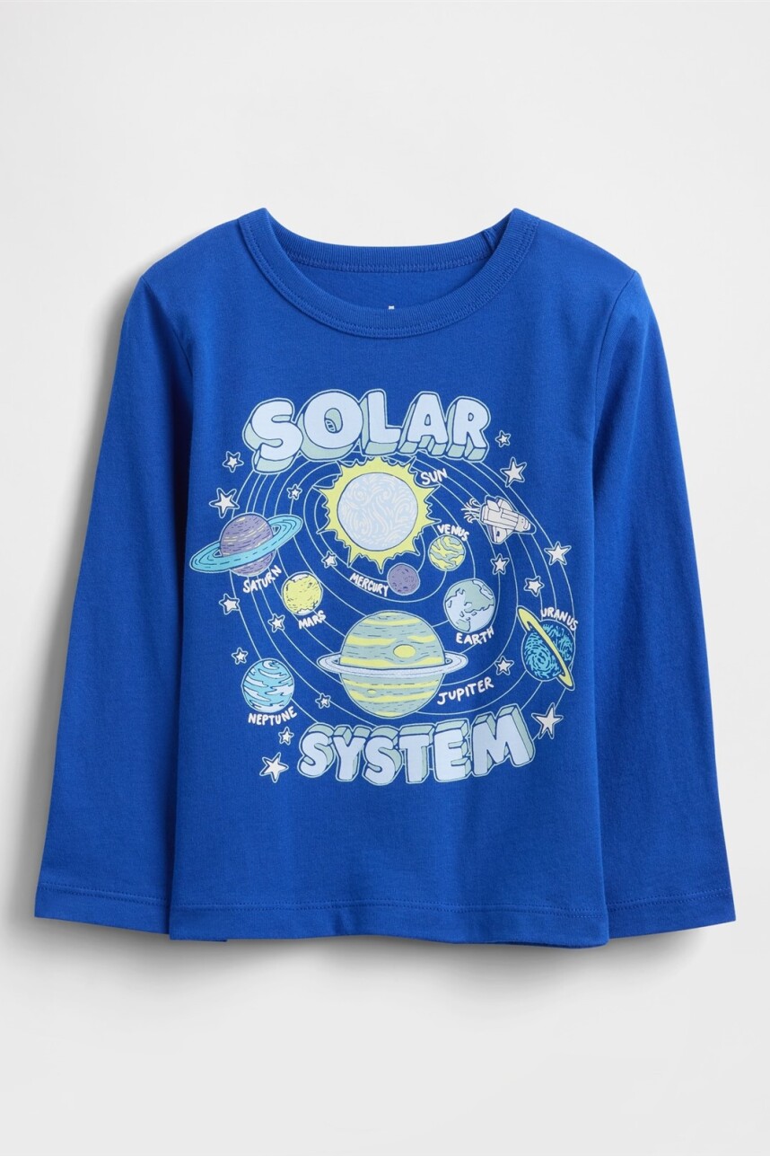 Remera Gráfico Toddler Niño Royal Gem