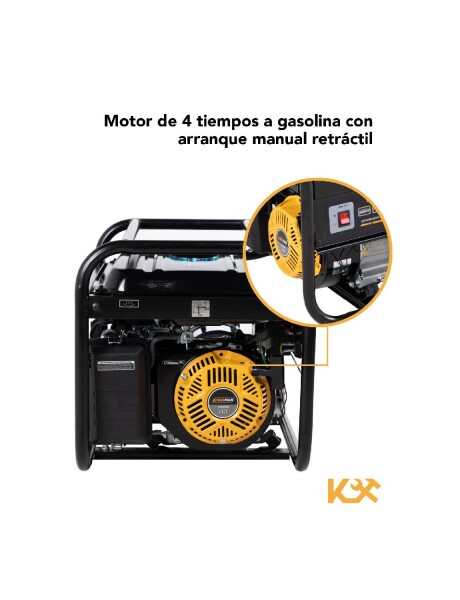 Generador a gasolina Portatil Kingsman 3000W 110/220V Generador a gasolina Portatil Kingsman 3000W 110/220V