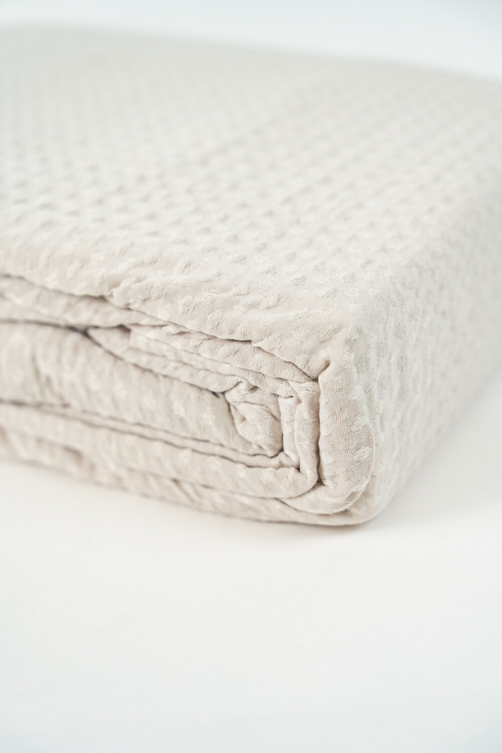 Funda Nórdica 2 Plazas Queen Microfibra Washed Beige