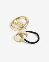 Accesorios Pelo Set Varios Set De Hebilla Y Gomita Elástica Cuff - Dorado