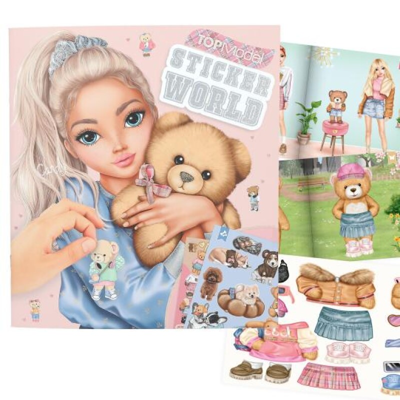 STICKERWORLD Libro De Stickers Top Model Stickerworld - Teddy
