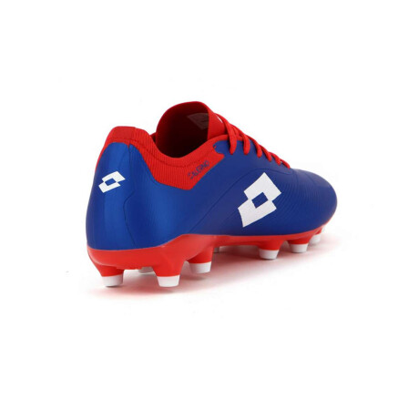 Lotto Salerno Futbol Cancha Md Unisex Azul-Rojo
