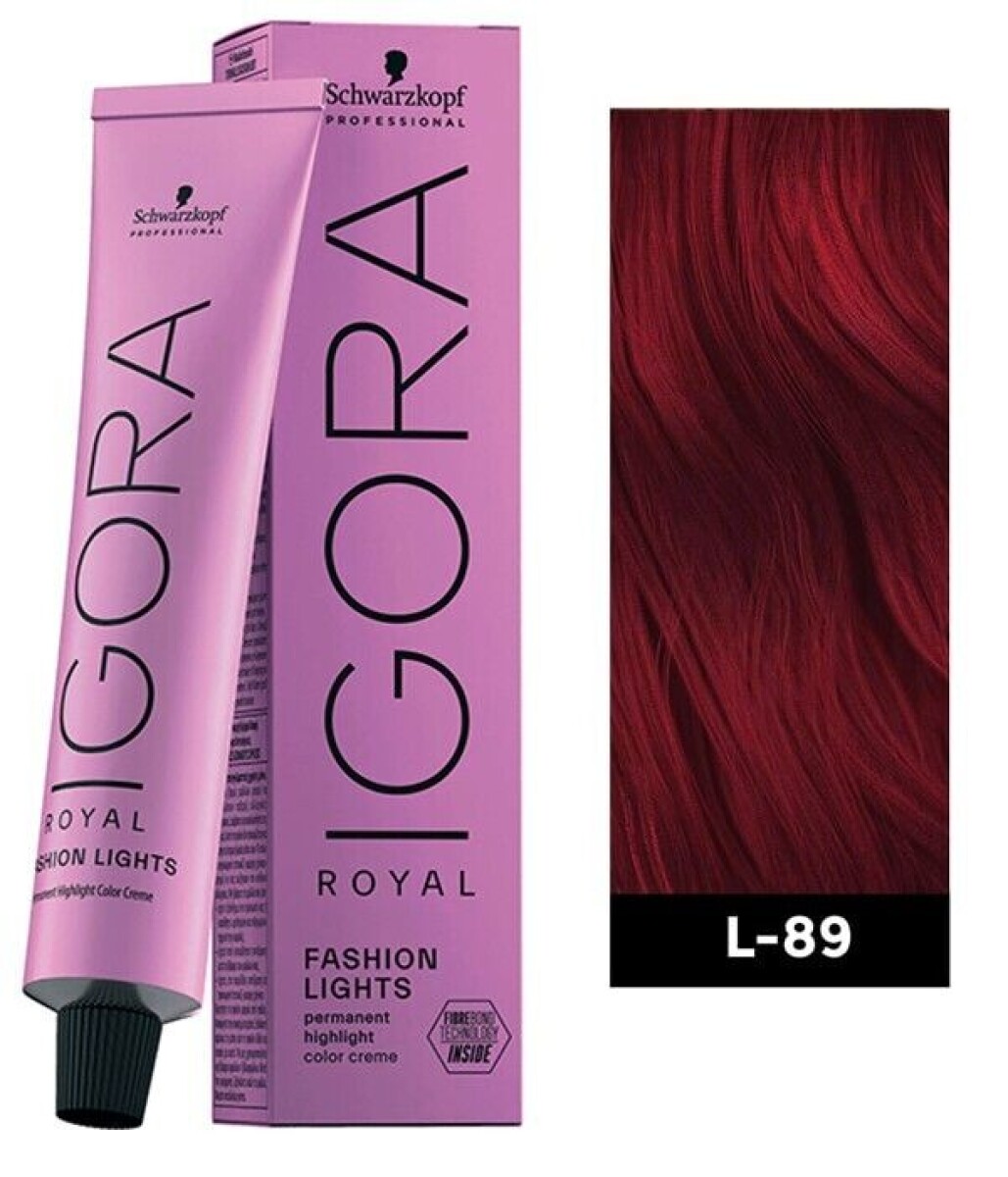 Igora Royal Fashion Lights L-89 Rojo Violeta 60 ml 