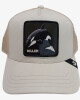 Gorra Goorin Bros Trucker Baseball - The Killer Orca Crema