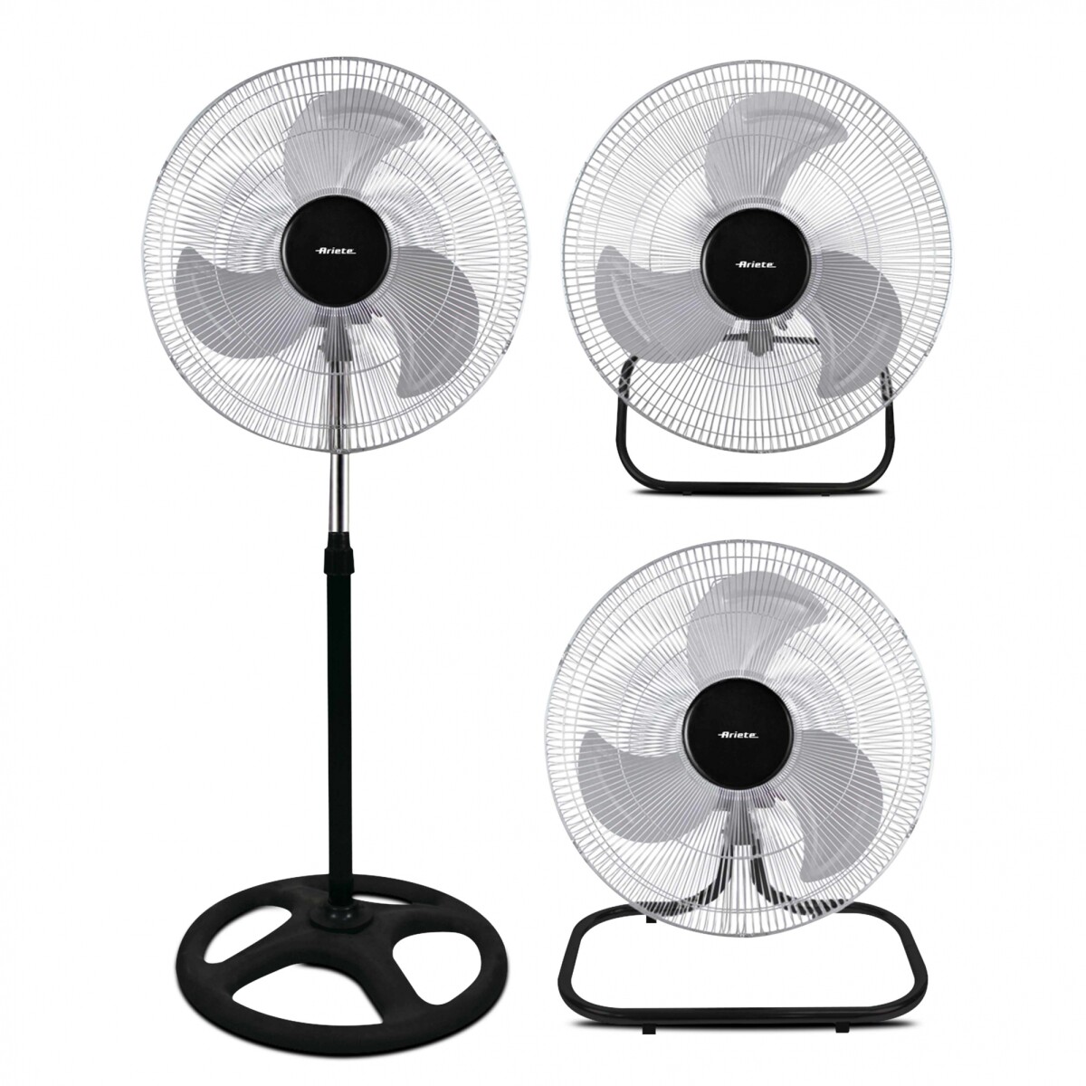 VENTILADOR PUNKTAL ARIETE DE PIE 3 EN 1 