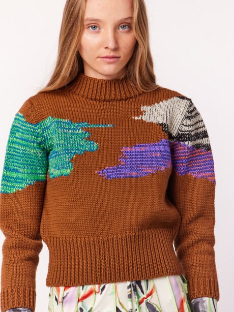Malecon sweater CAMEL